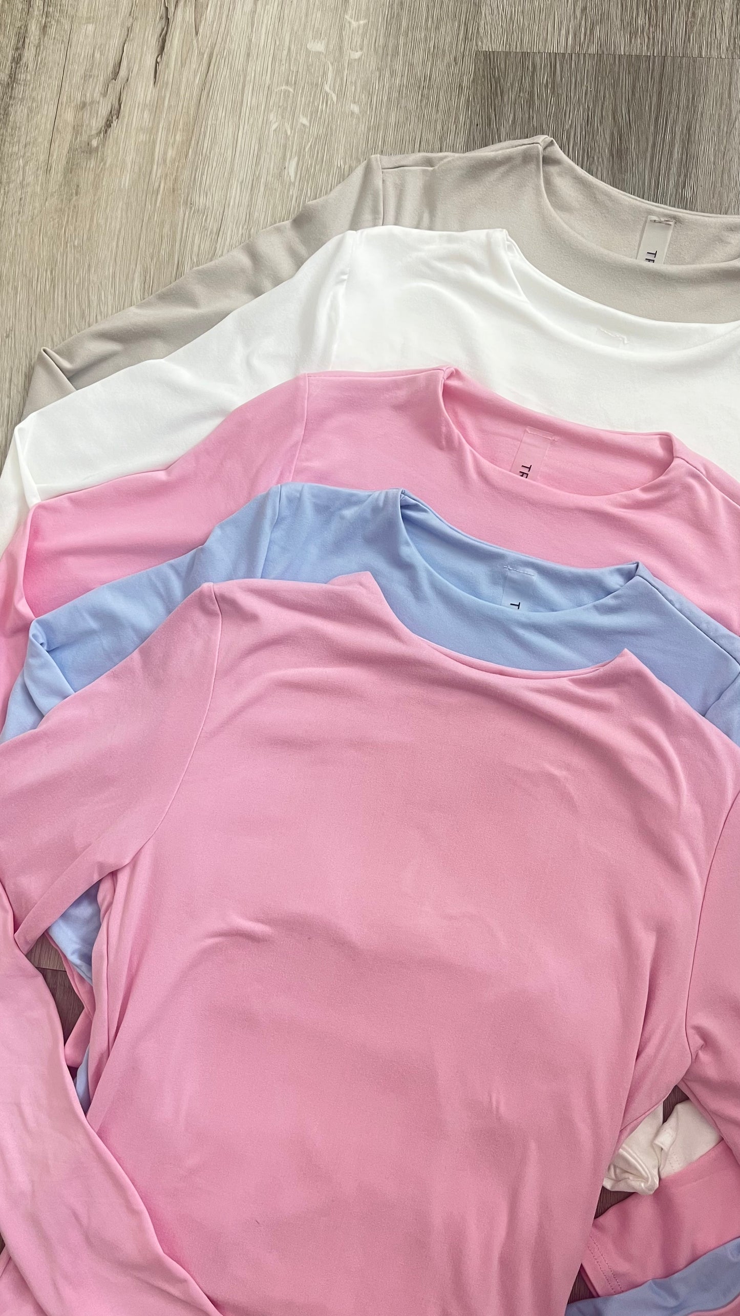 Basic Long sleeve - blush pink