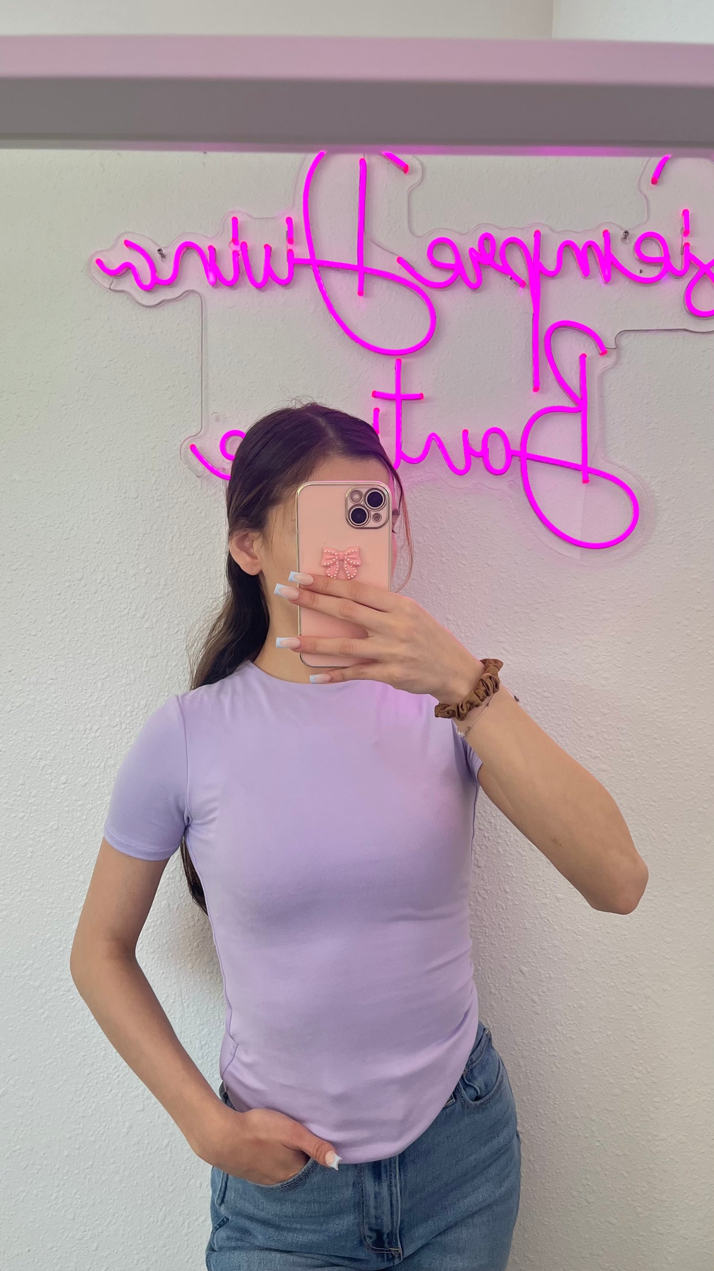 Basic Short Sleeve - true lavender