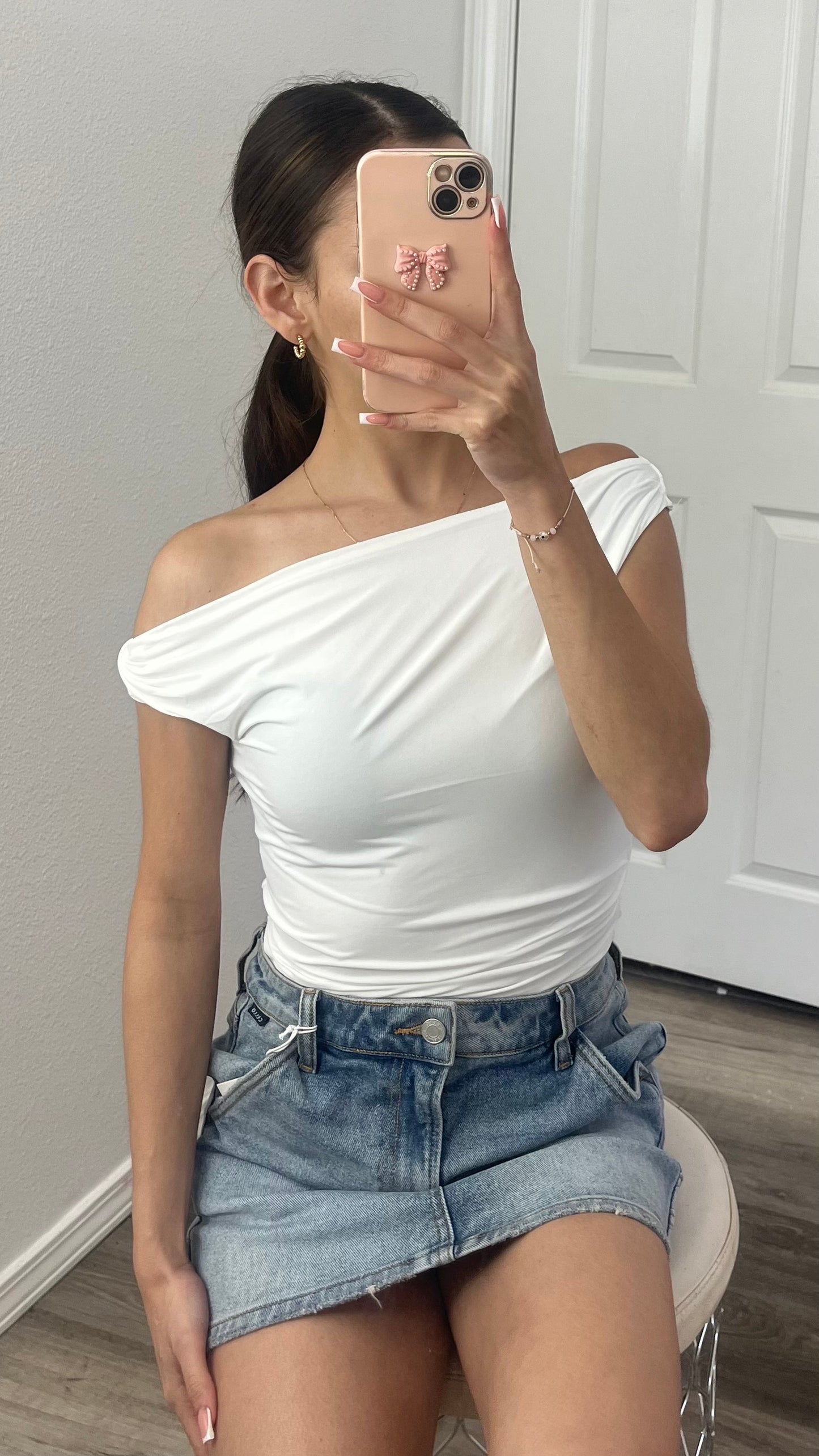 Twisted Top - white