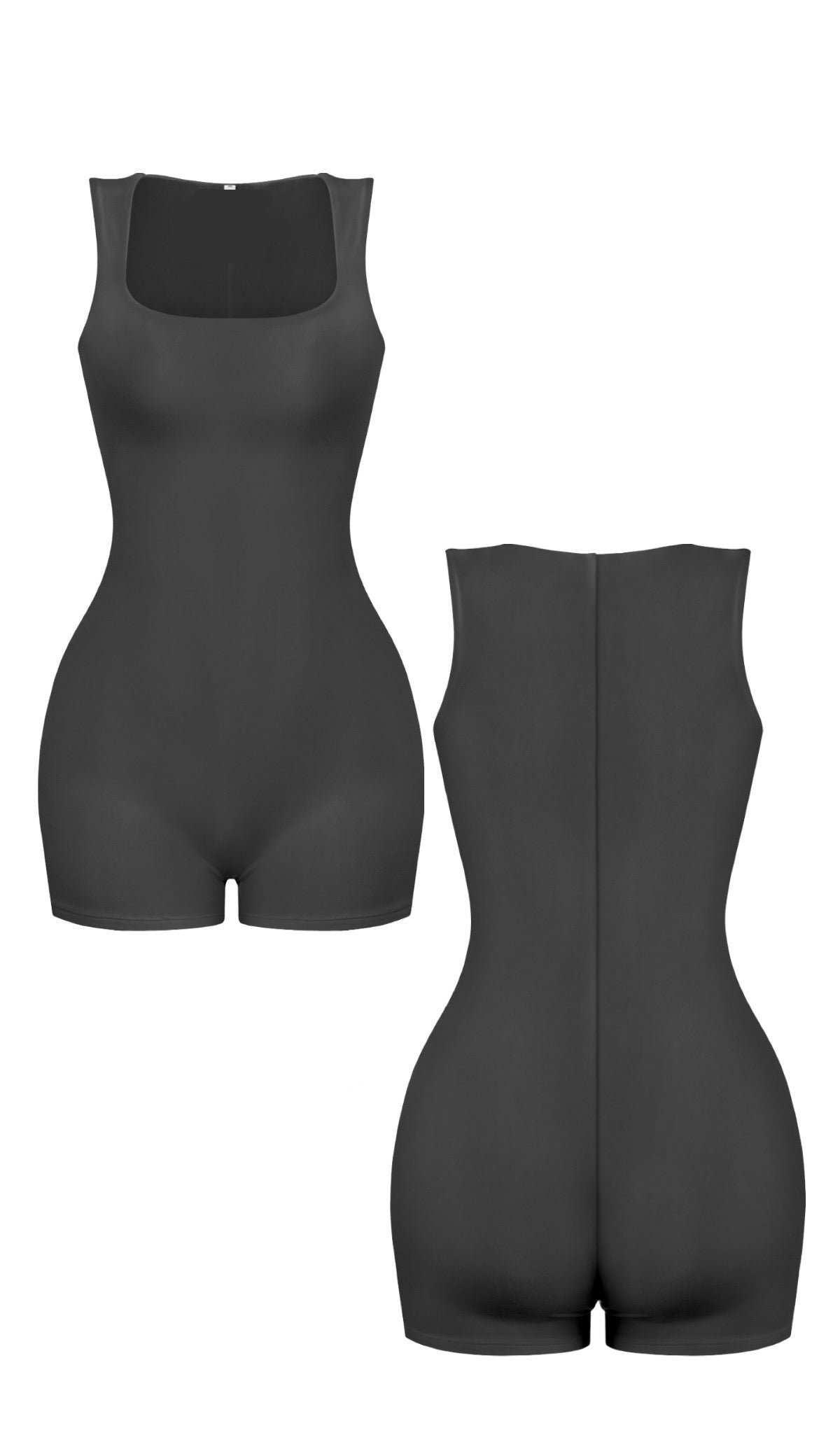 Ally romper - black