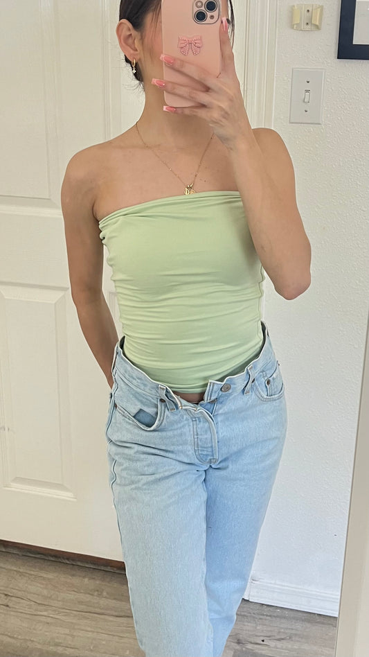 Basic Tube Top- SAGE