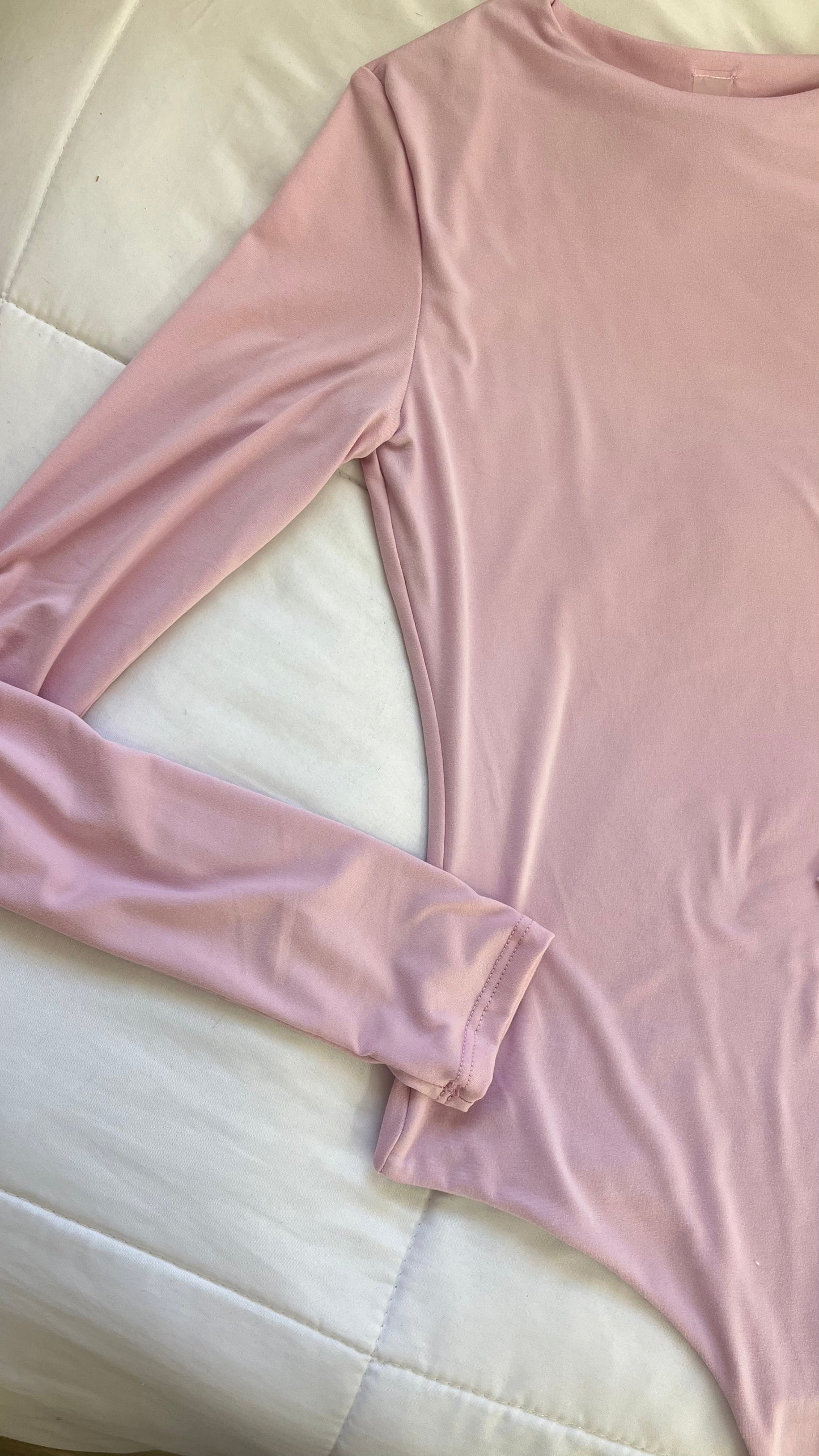 Buttery Basic Body Suit - pink