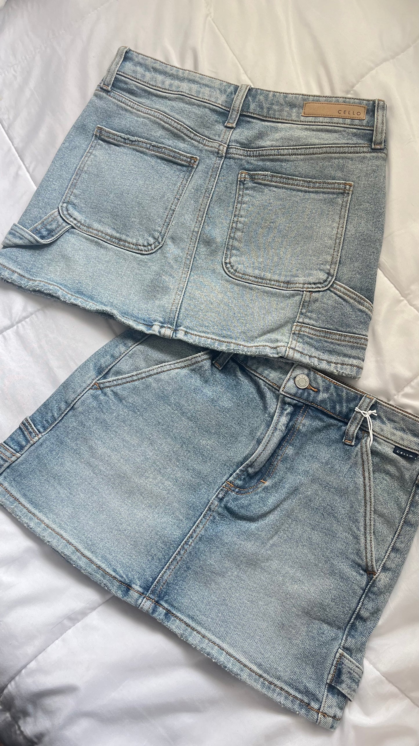 Mini Denim Skirt