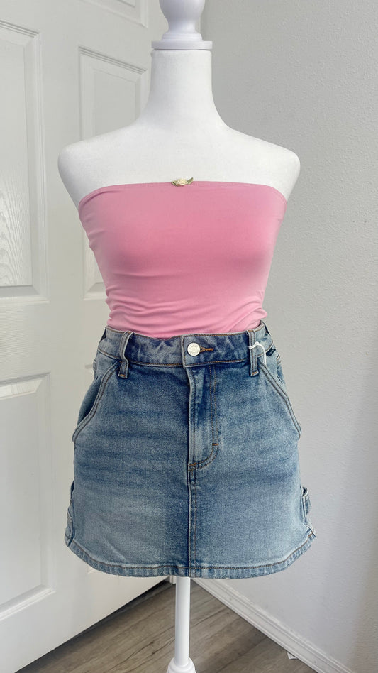 Mini Denim Skirt