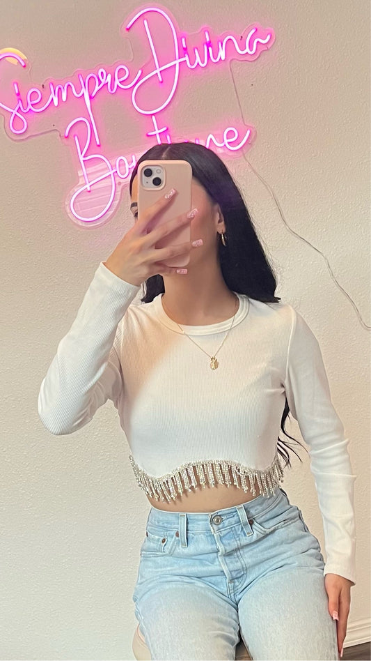 Diva top (white)